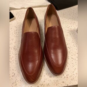 Madewell The Frances Loafer / 9 MEDIUM / BURNISHED MAHOGANY